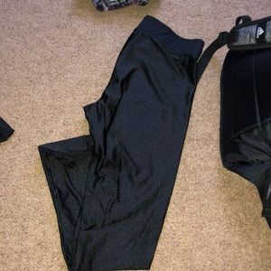 Garage shiny black leggings